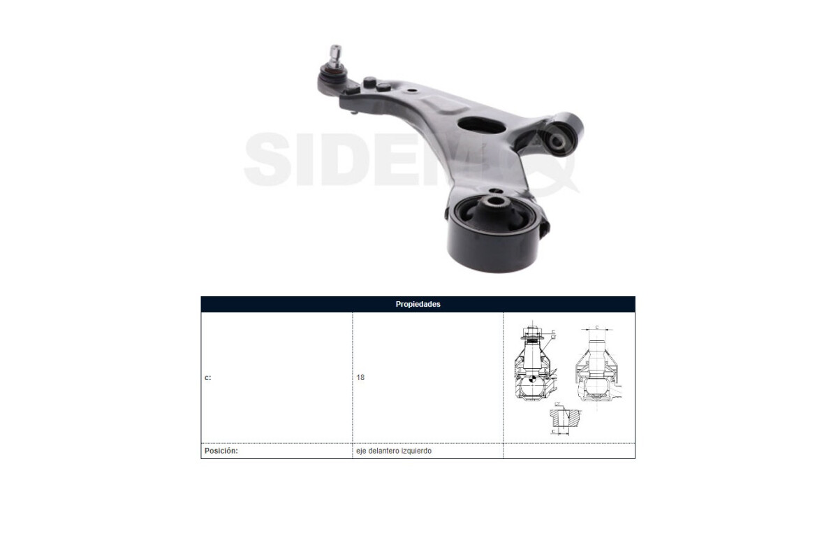 Parilla De Suspension Del Hyundai Tucson, Kia Sportage 11-16 Izq Parilla De Suspension Del Hyundai Tucson, Kia Sportage 11-16 Izq