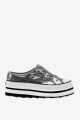 ZAPATILLA OLD SCHOOL - SLIPPER Plata