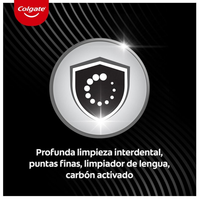 Cepillo De Dientes Colgate Slim Soft Black Cepillo De Dientes Colgate Slim Soft Black