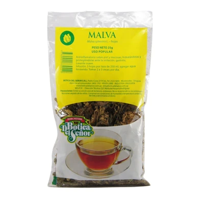 Malva Botica Del Señor 25g Malva Hojas Botica 25g