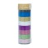 Cinta brillosa adhesiva en rollito x 8 colores Cinta Brillosa Adhesiva En Rollito X 8 Colores