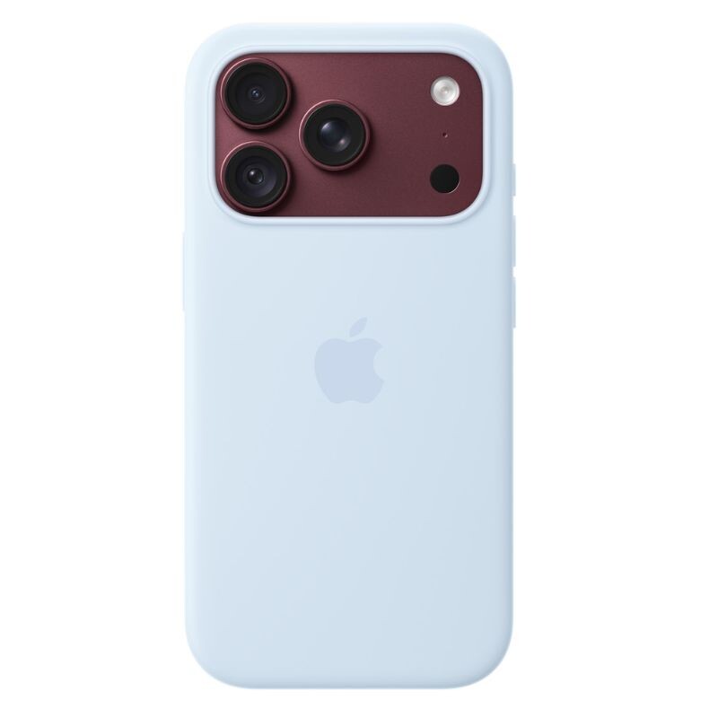 Silicone Case iPhone 18 Pro Max Crisp Blue Silicone Case iPhone 18 Pro Max Crisp Blue