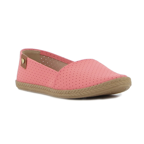 Moleca Zapatilla Casual Calada Coral