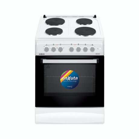 Cocina Eléctrica ENXUTA CENX5648W 4 Discos Con Convección Cocina Eléctrica ENXUTA CENX5648W 4 Discos Con Convección