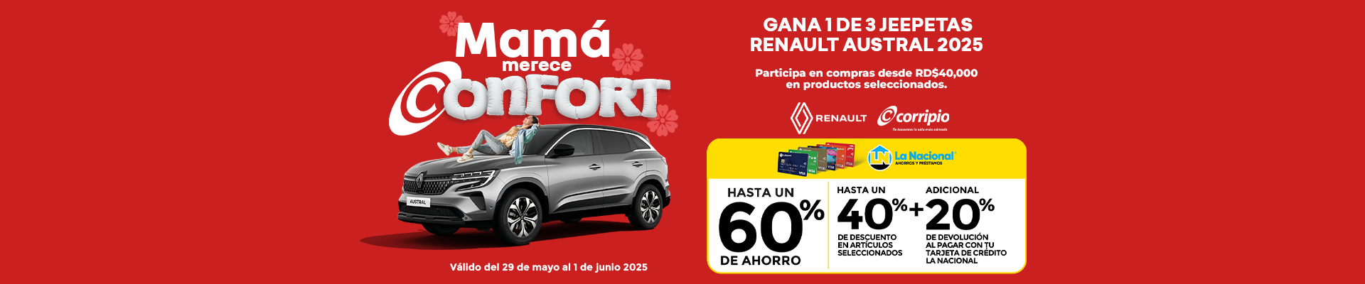 La Nacional - Mamá Merece Confort - Mayo 2025
