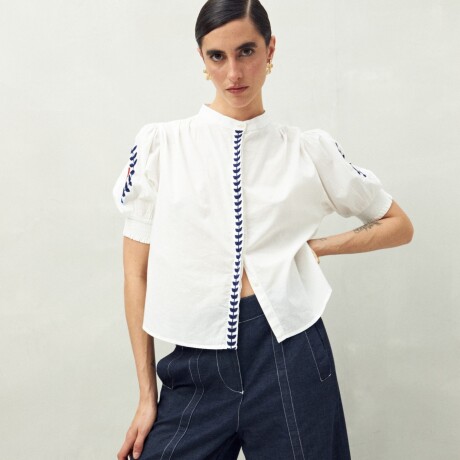 PANTALON ROMANE Indigo