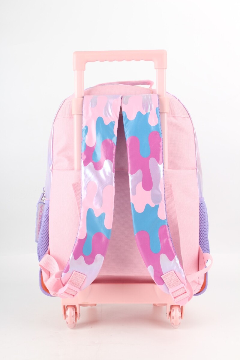 Mochila escolar con ruedas Really Cool Rosa