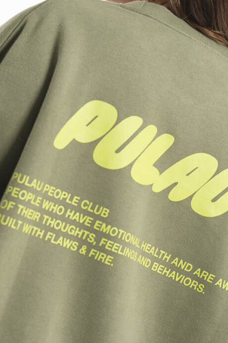 Buzo Pulau Crewneck Verde