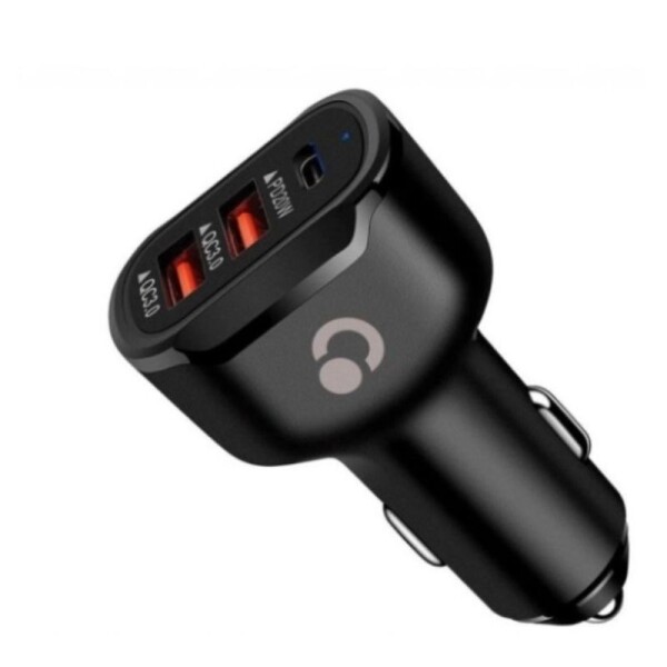 Cargador Para Auto Player 20W Dual Usb + Usb-C Cargador Para Auto Player 20W Dual Usb + Usb-C