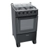 Cocina James Combinada C 205 B Negra 4 Hornallas Cocina James Combinada C 205 B Negra 4 Hornallas