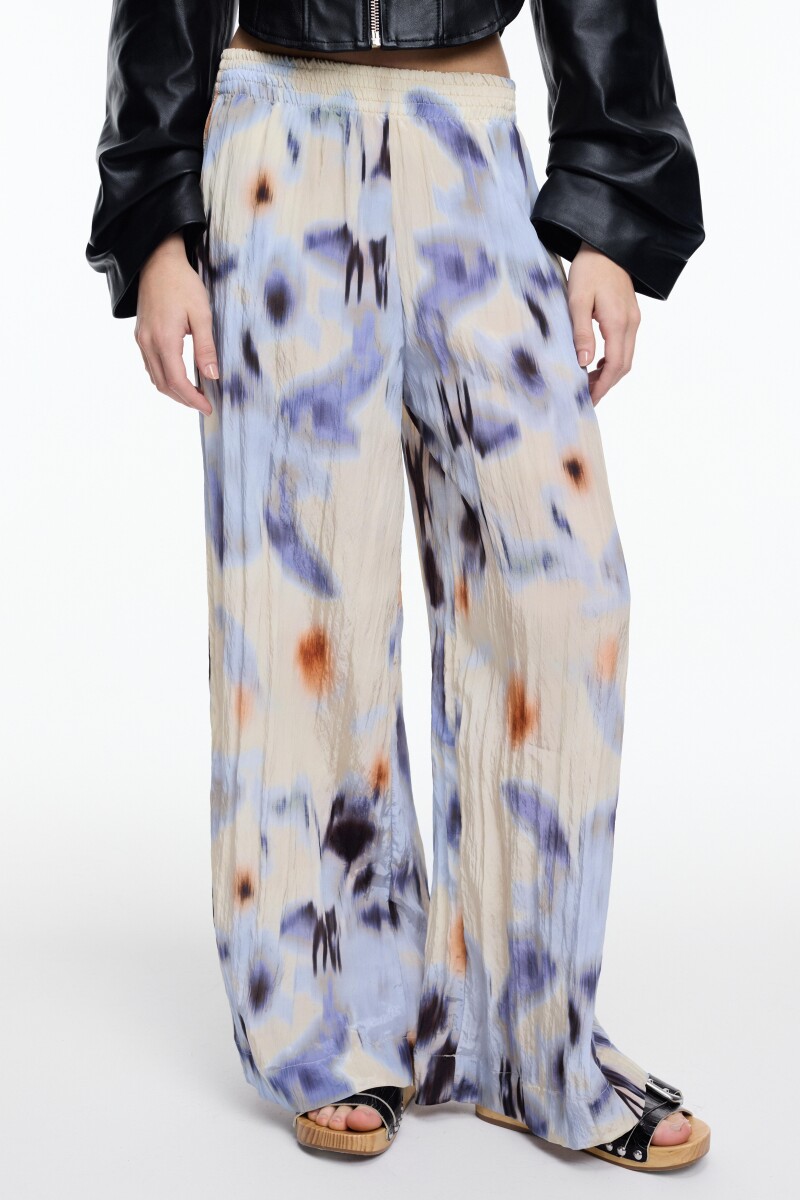 PANTALON ELASTICO Azul