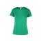 Camiseta a la base dama Verde jade