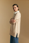 CARDIGAN ROMERO Beige Melange