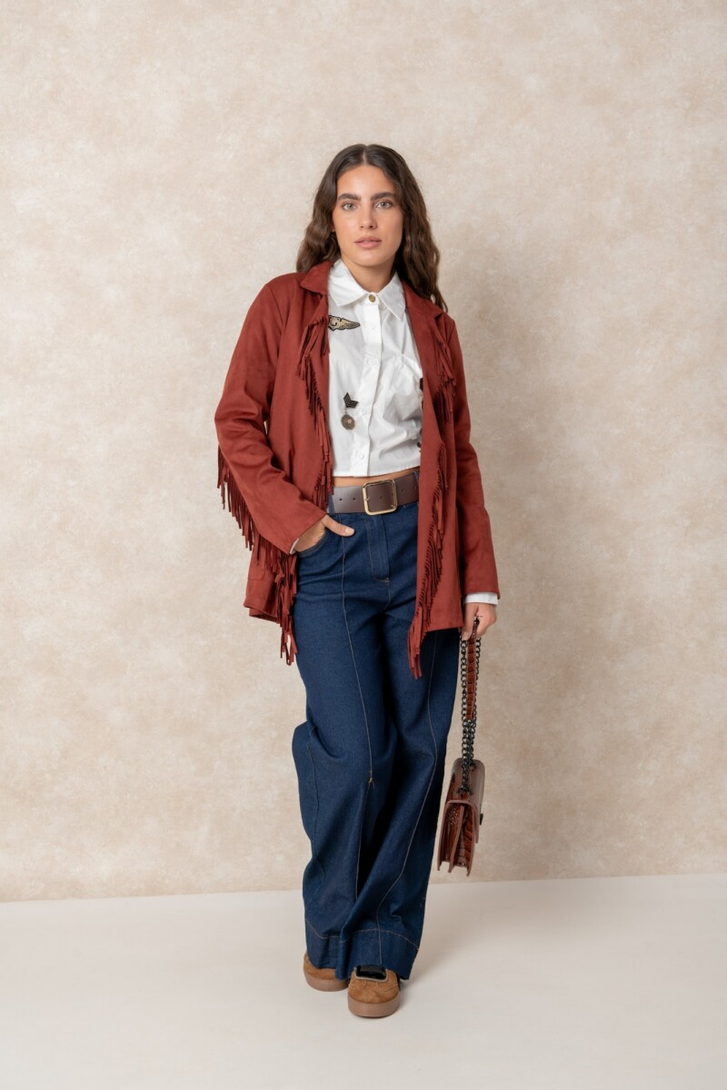 CHAQUETA DORA - Magenta 