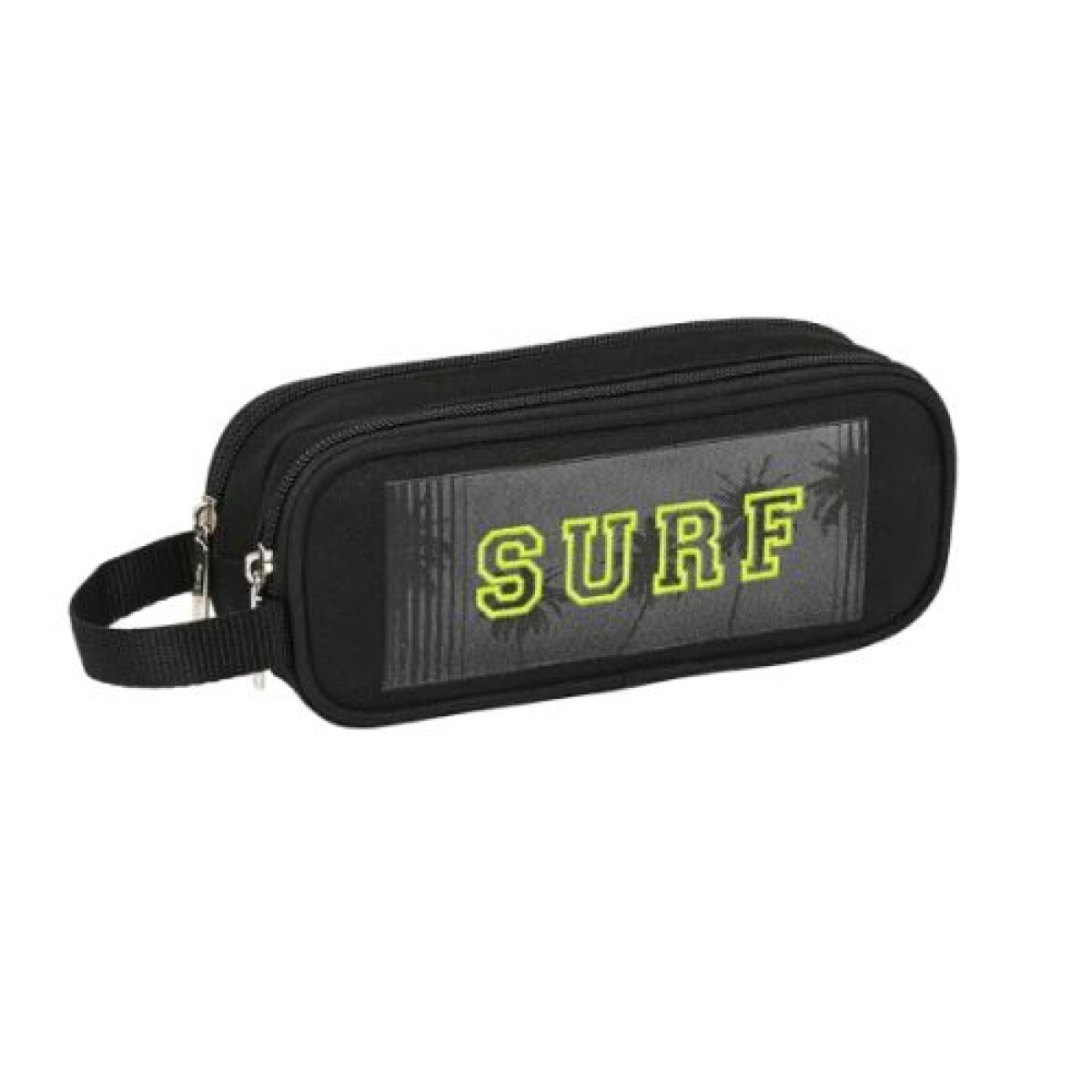 Cartuchera con 2 cierres Safta surf - Cartuchera Con 2 Cierres Safta Surf 