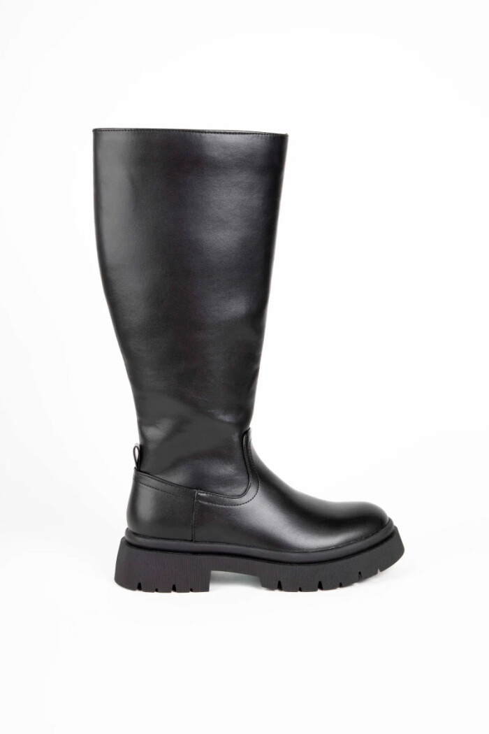 BOTA MUJER PADDOCK DALMATIAN Negro