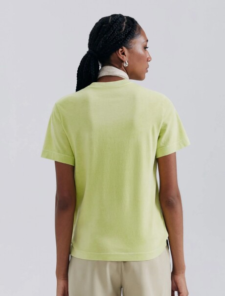 CAMISETA MANGA CORTA VERDE