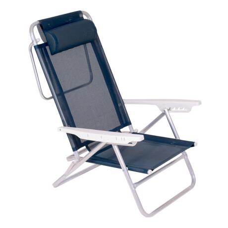 Silla Summer c/almohadilla Aluminio AZUL