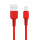 Cable USB para iPhone PAH! Rojo