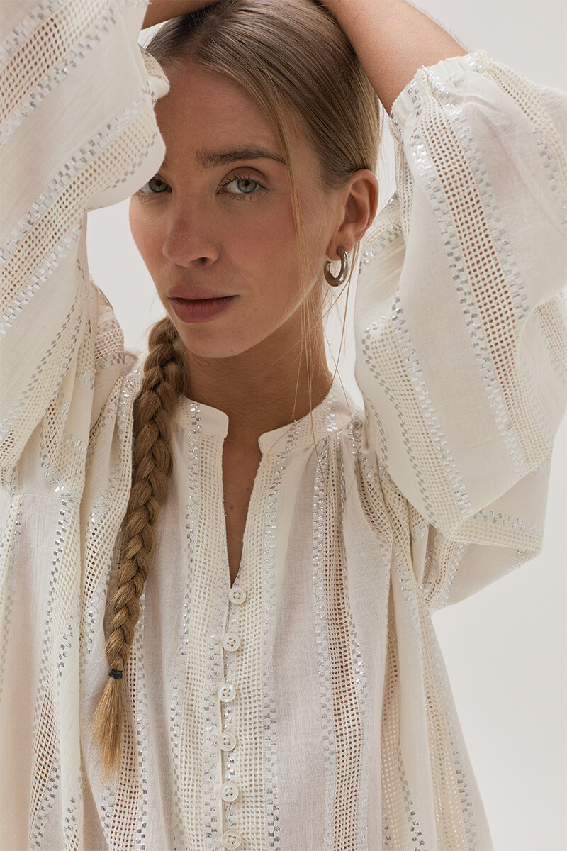 Blusa Anne Blanco