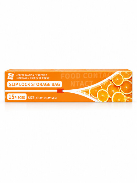 BOLSAS ALMACENAMIENTO ALIMENTOS X15 TRANSPARENTE