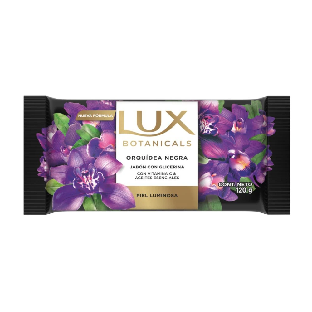 LUX JABON ORQUIDEA NEGRA UNID. X 120GR.