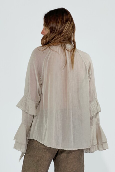 CAMISA CETARA Beige