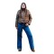 CAMPERA PUFFER ELI S-XL MARRON