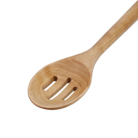 Cuchara de Madera Ranurada 32 cm Cuchara de Madera Ranurada 32 cm