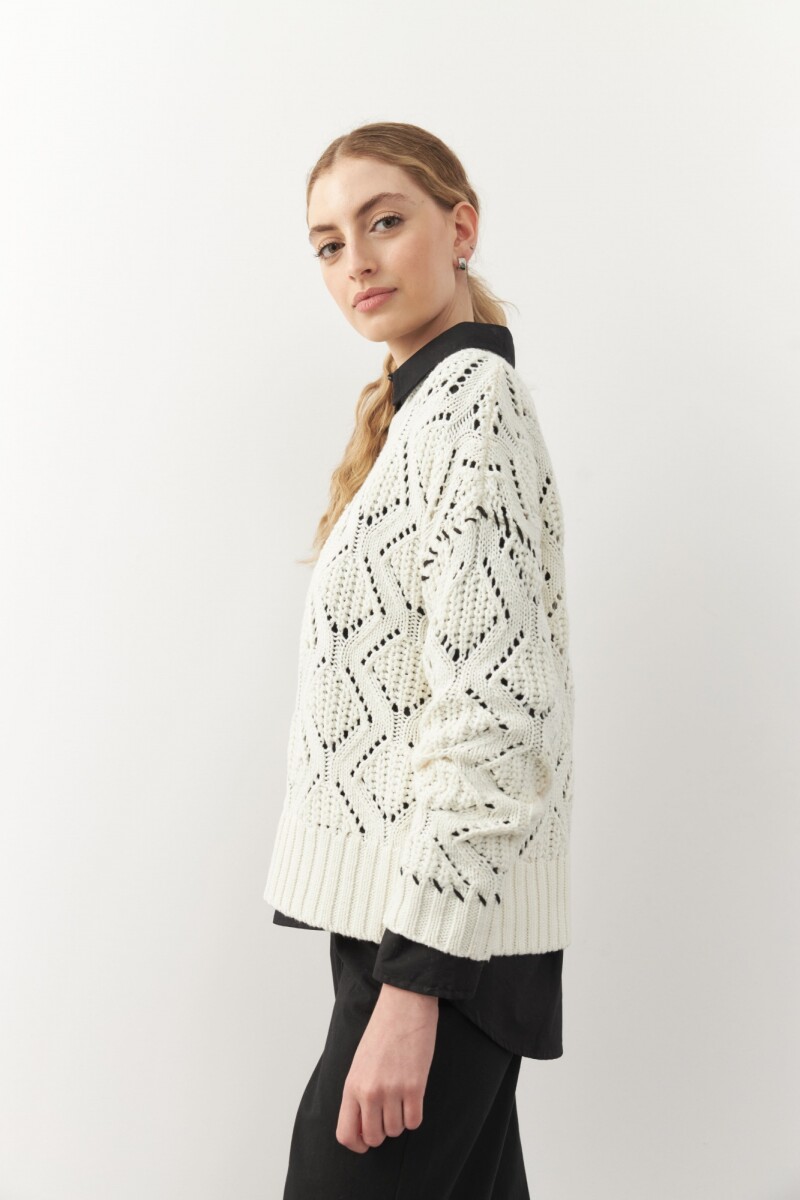 SWEATER ORAZIA Hueso