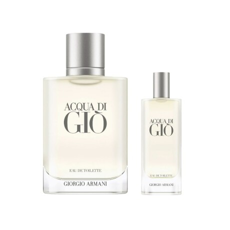 Set Giorgio Armani Perfume Acqua Di Gió Edt 100 Ml + Edt 15 Ml Set Giorgio Armani Perfume Acqua Di Gió Edt 100 Ml + Edt 15 Ml