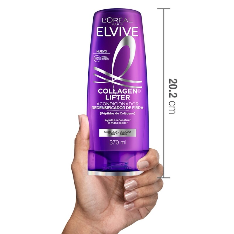 Acondicionador Elvive Collagen Lifter L'oréal Paris 370 Ml. Acondicionador Elvive Collagen Lifter L'oréal Paris 370 Ml.
