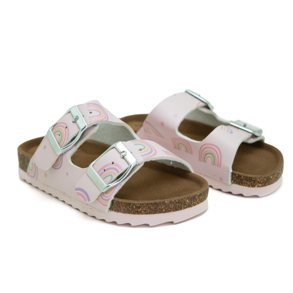Sandalias Chill Sunday de Niños - YF24K Rosado