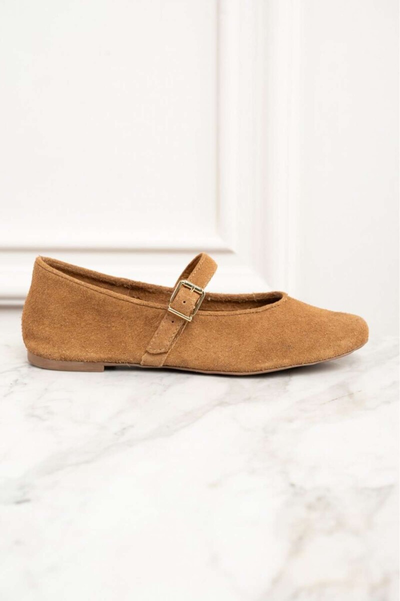 Chatita Gamuza - Camel 