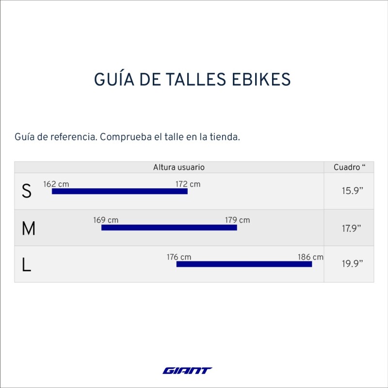 Bicicleta Eléctrica Giant TALONE+3 MTB 32 KM/H Negro Negro