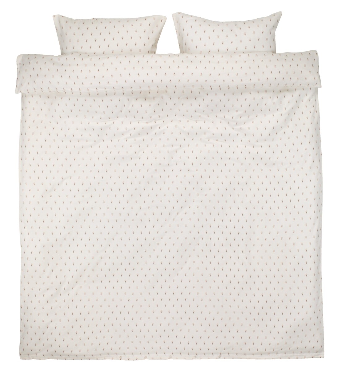 Juego funda nórdica franela TRINE 240x220 beige