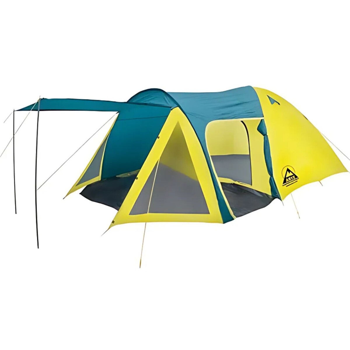 Carpa Igloo Arye Con Avance Cerrado Con Piso 6/7 Personas Para Camping Cómoda 