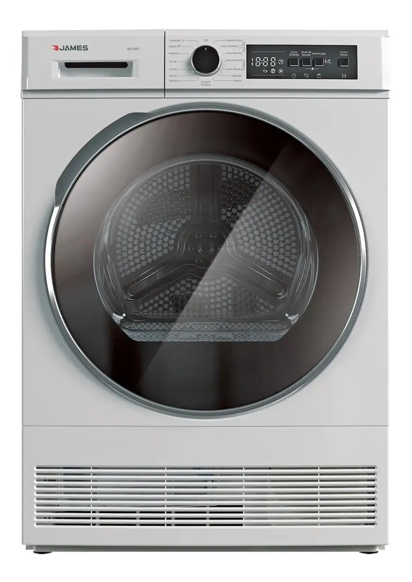 SECARROPAS JAMES 8KG POR CONDENSACION SEV 80 C BLANCO 