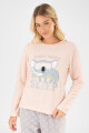 Pijama polar koala Rosado