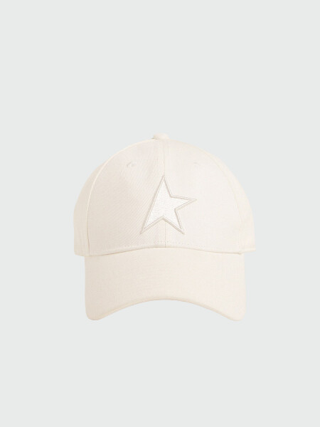 GOLDEN GOOSE - Gorra de beisbil estrella Blanco