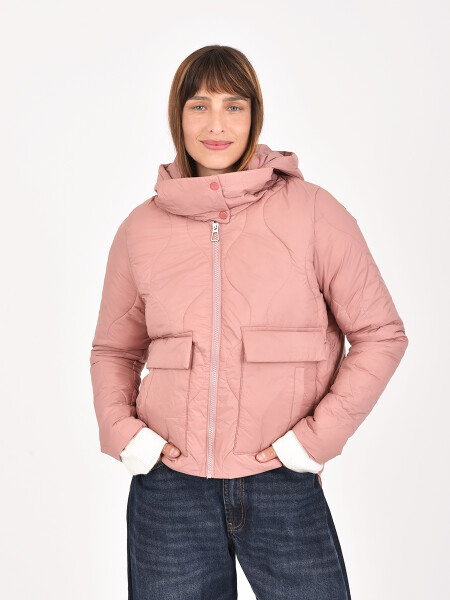 CAMPERA AURELA ROSA CLARO