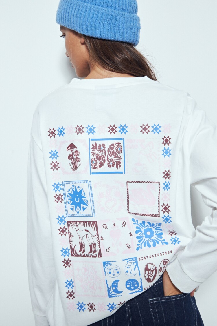 REMERA YELLOWSTONE Blanco