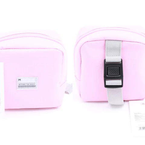 MONEDERO PORTÁTIL CON HEBILLA Y CORREA (ROSA) MONEDERO PORTÁTIL CON HEBILLA Y CORREA (ROSA)