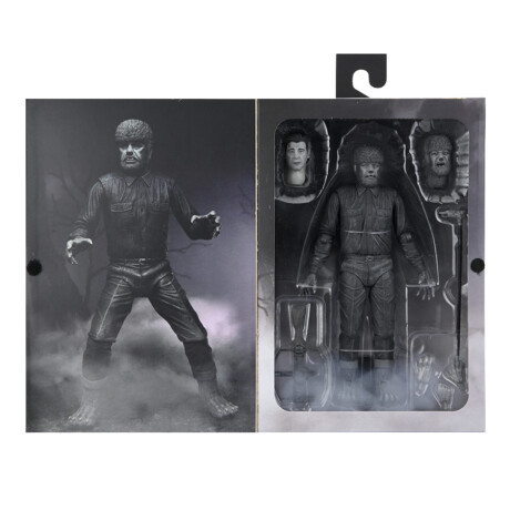 Universal Monsters - 7" Action Fig - Wolf Man Black & White Universal Monsters - 7" Action Fig - Wolf Man Black & White
