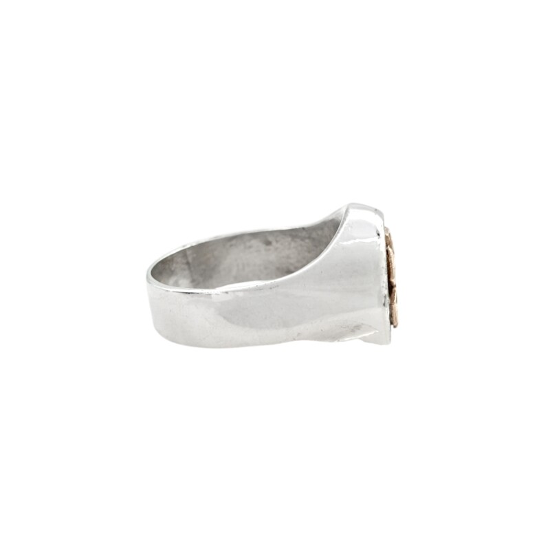 Anillo Profesión Paramédico - Plata y Oro-Sin Piedra-AP5045 ap5043