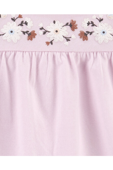 Set dos piezas calza y blusa de algodón diseño mariposas Sin color