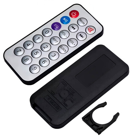 Parlante Portátil Bluetooth Micrófono C/ Remoto 80cm Negro