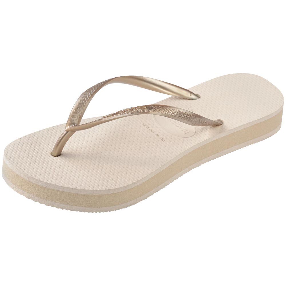 Sandalias Havaianas Slim Flatform FC Mujer Beige