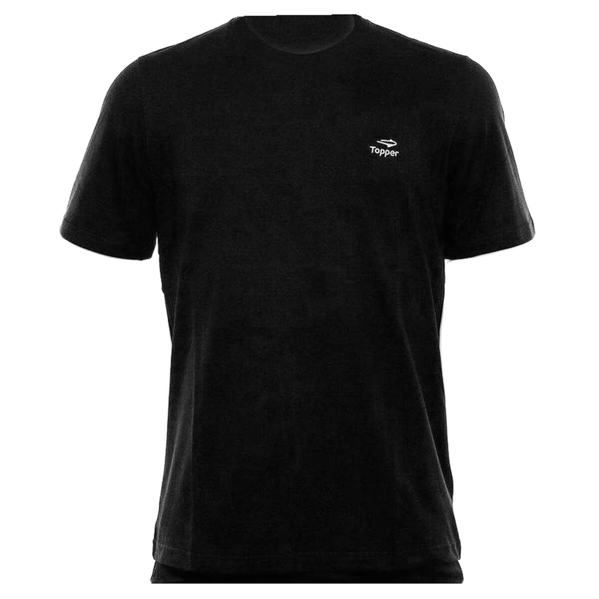 Remera de Hombre Topper Basicos - Negro 