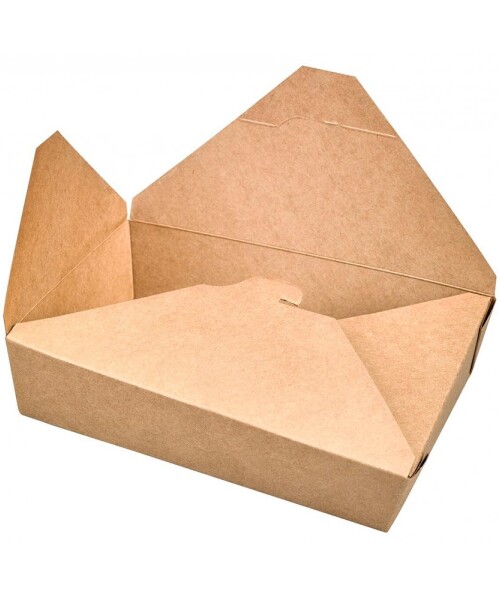 Envase de cartón kraft, caja rectangular 215 x 160 x 50 mm - 50 unidades Envase de cartón kraft, caja rectangular 215 x 160 x 50 mm - 50 unidades